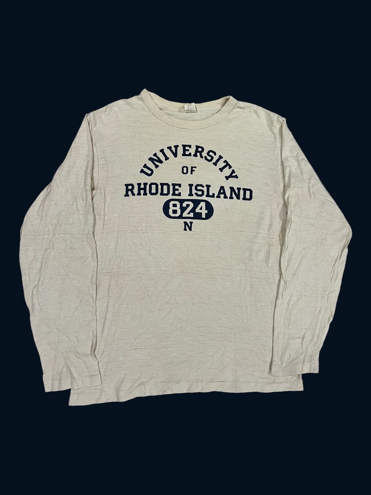 Warehouse Vintage University of Rhode Island Loopwheel Cut LS Sweater Size US M / EU 48-50 / 2 - 1 Thumbnail