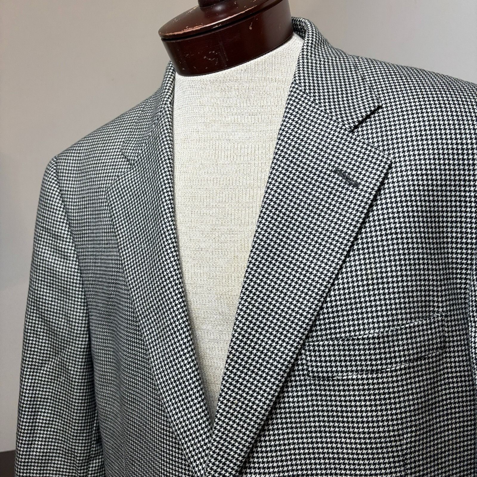 Nordstrom John W. Nordstrom Blazer Sz 44R Loro Piana Italy Cashmere Fl Size 44R - 3 Thumbnail