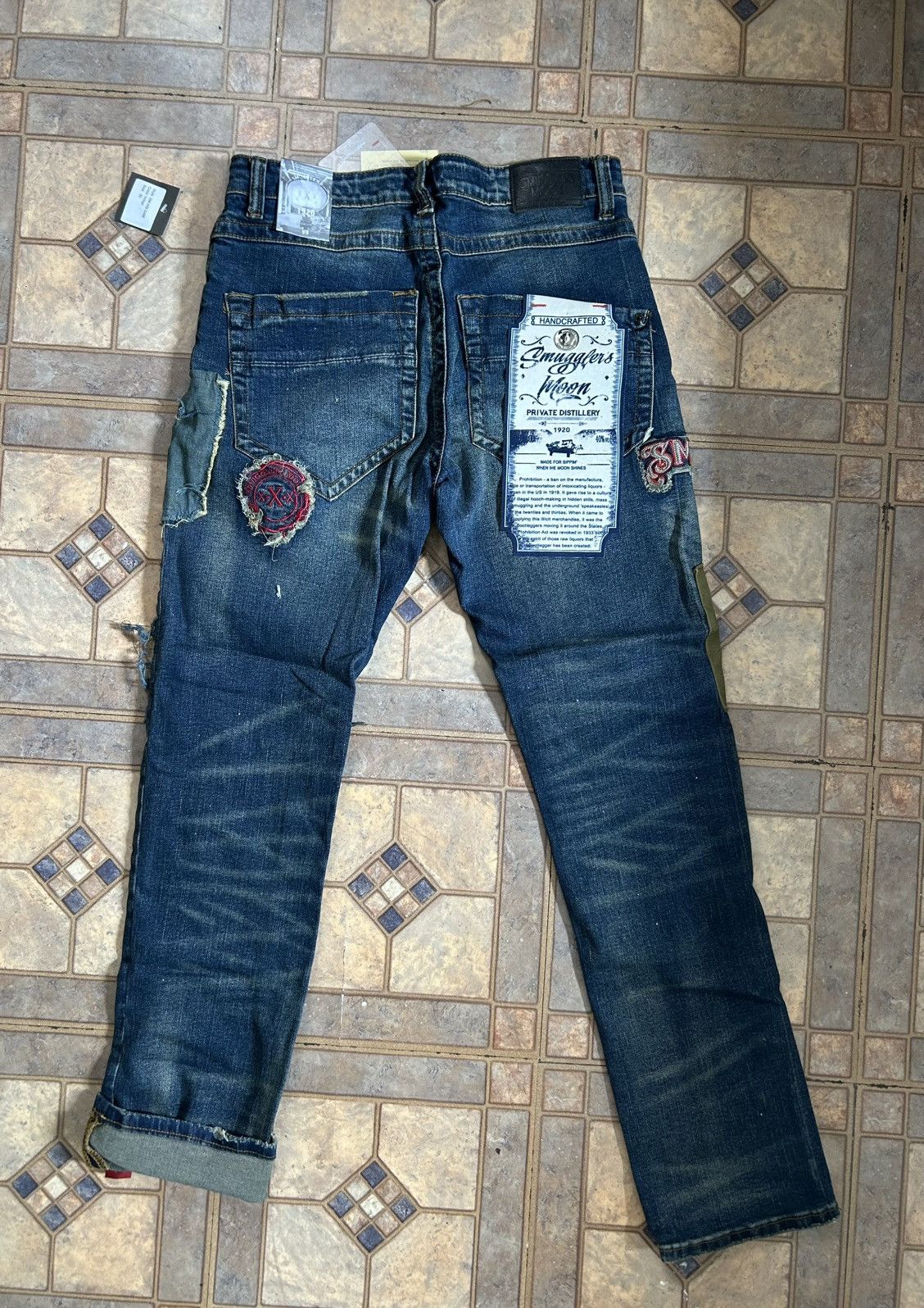 Fashion Nova Smugglers Moon Denim Jeans Size US 30 / EU 46 - 5 Thumbnail