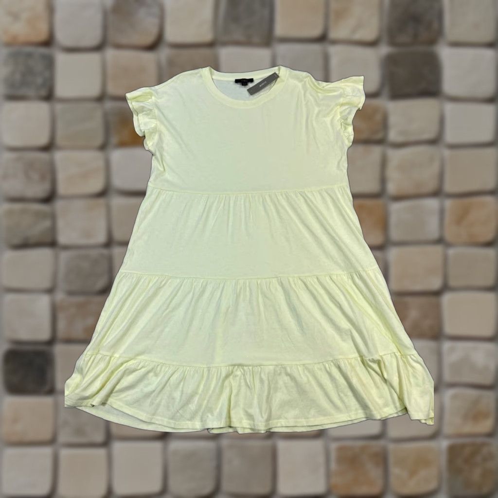 J.Crew VINTAGE J.Crew Shirt Dress Womens Medium Short Sleeve Cotton Blouson Casual Spring Summer Womens Size M / US 6-8 / IT 42-44 - 1 Thumbnail