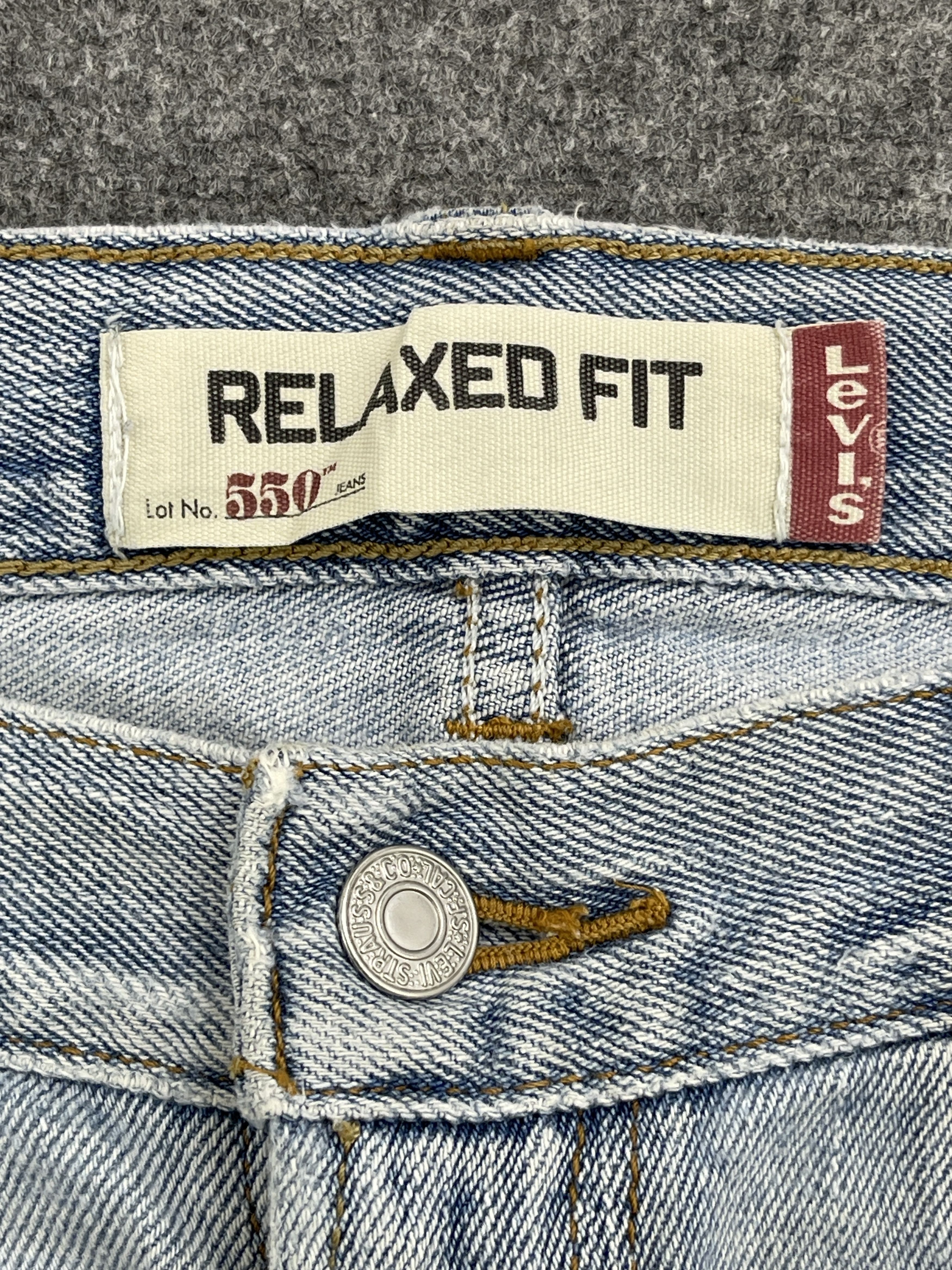 Levi's Vintage Dirty Levis 505 Light Washed Jeans DP2572 Size US 35 - 10 Thumbnail