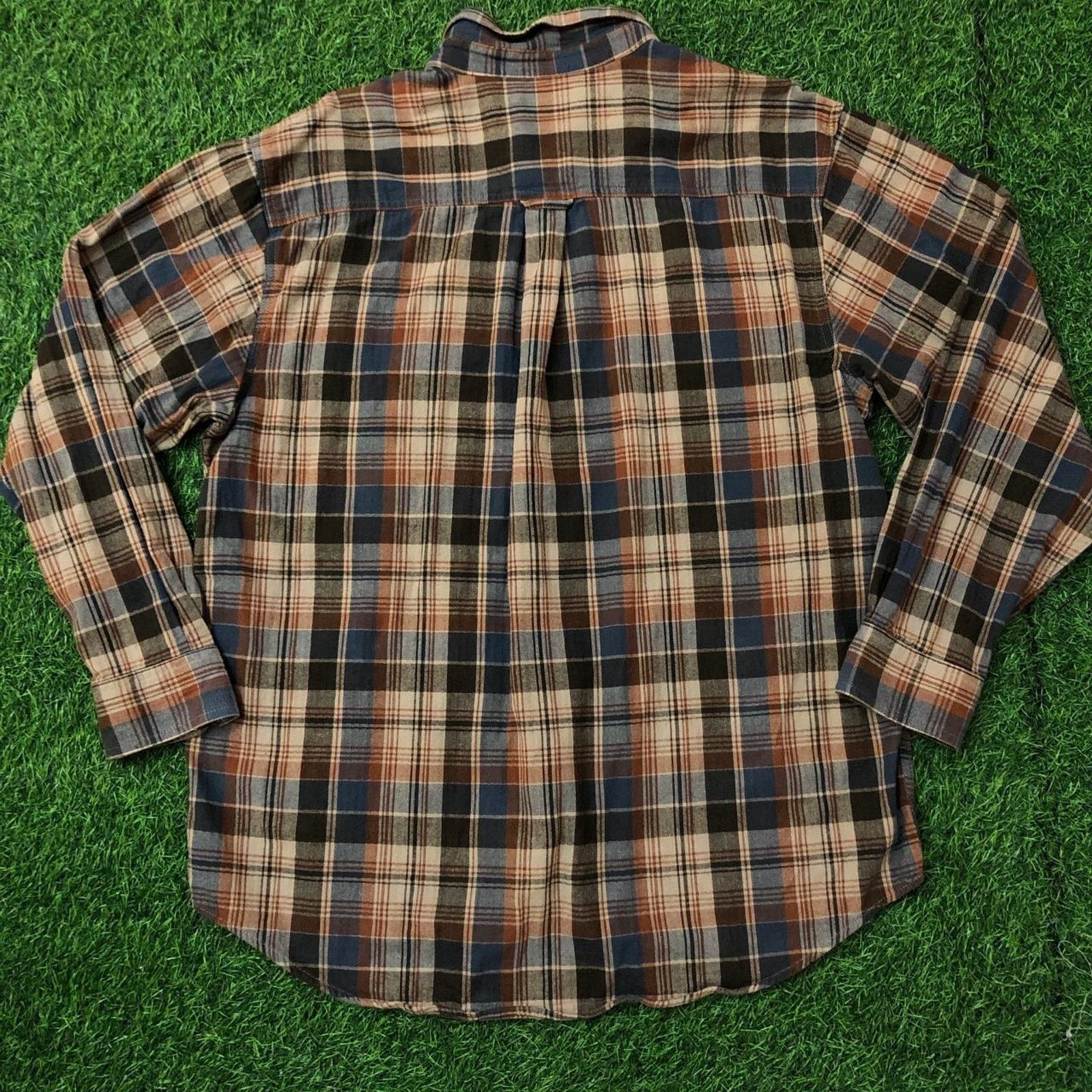 Other Plaid Wolverine Workwear Flannel Front Pocket Long Sleeve Size US XL / EU 56 / 4 - 2 Thumbnail