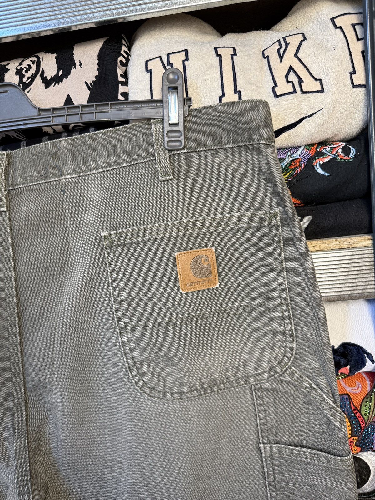 Carhartt Crazy 00s Vintage Carhartt Knees Distressed Painter Pants Size US 44 / EU 60 - 6 Thumbnail