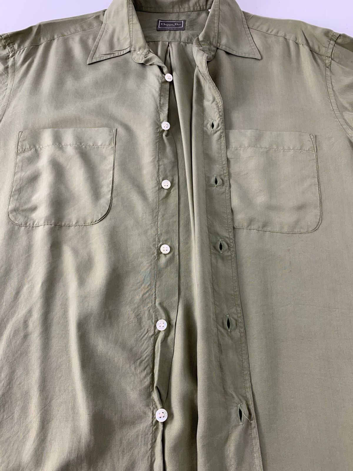 Christian Dior Monsieur Christian Dior Monsieur Sportswear Double Pocket Shirt Size US XL / EU 56 / 4 - 5 Thumbnail