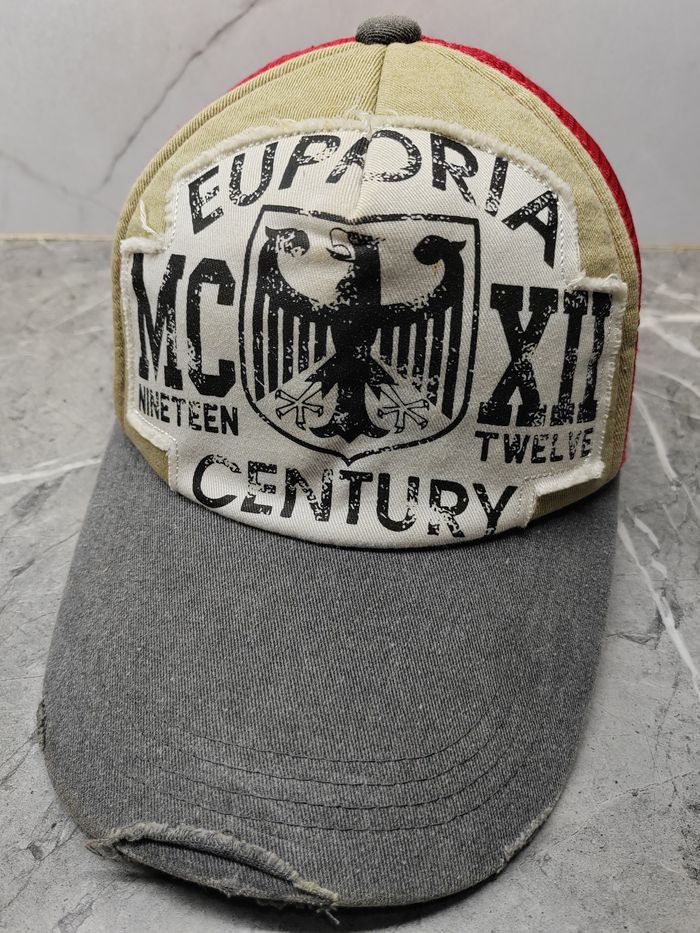 Vintage Vintage Euphoria Century Distressed Style Cap Hat Size ONE SIZE - 1 Thumbnail