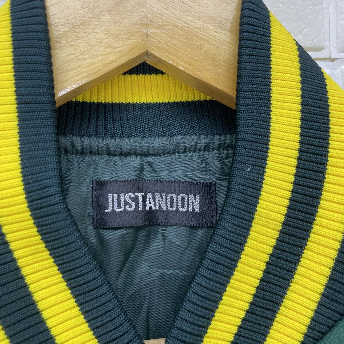 Japanese Brand Japanese Brand Justanoon Varsity Jacket Size US M / EU 48-50 / 2 - 7 Thumbnail