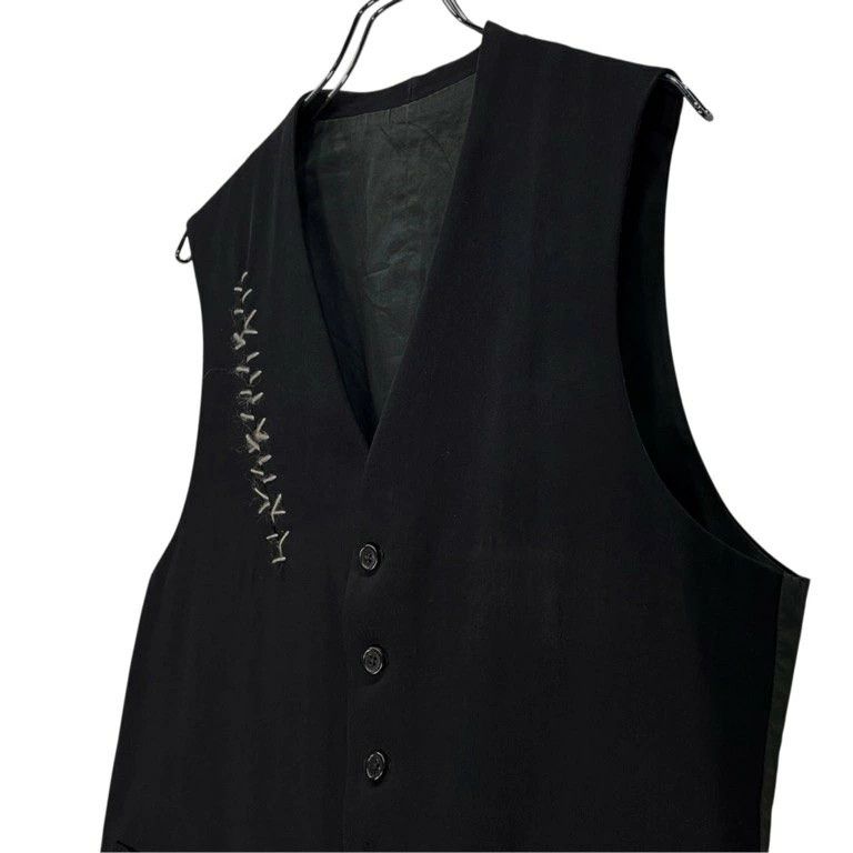 Yohji Yamamoto yohji yamamoto Y's for men wool gabardine vest Size US XXL / EU 58 / 5 - 3 Thumbnail