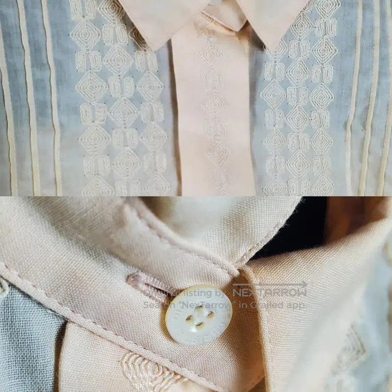 Other Dior Men's Short Sleeve Embroidered Shirt . Size US M / EU 48-50 / 2 - 4 Thumbnail