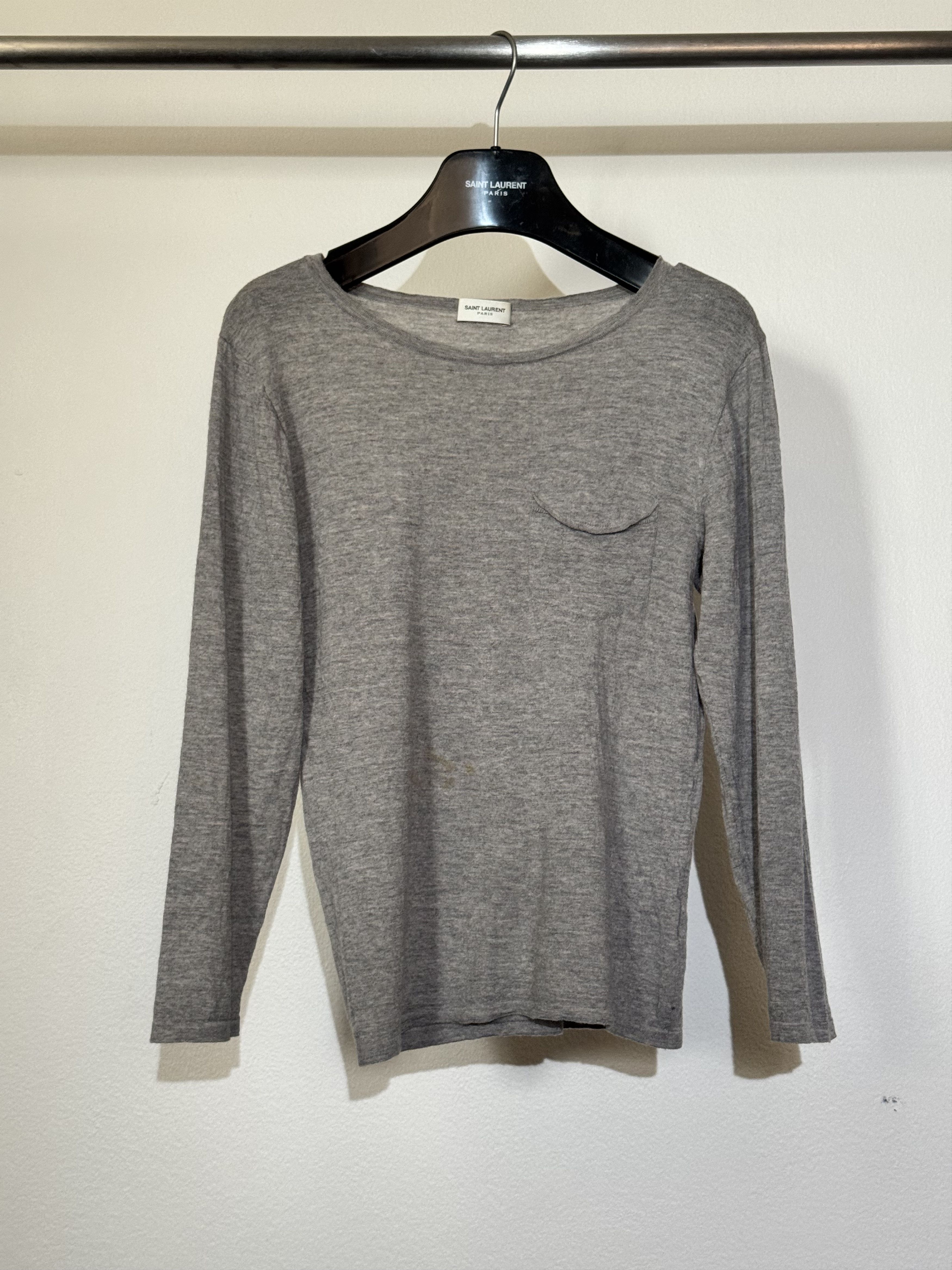 2012 Hedi Slimane knit l/s tee