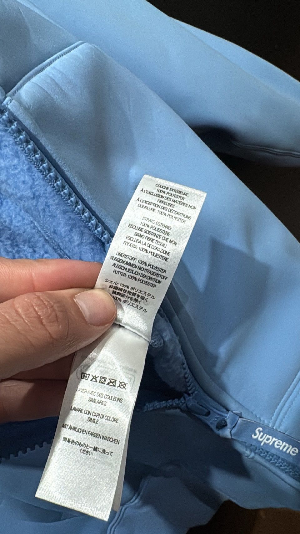 Supreme Supreme Gore-tex Baby Blue Jacket Size US M / EU 48-50 / 2 - 11 Thumbnail