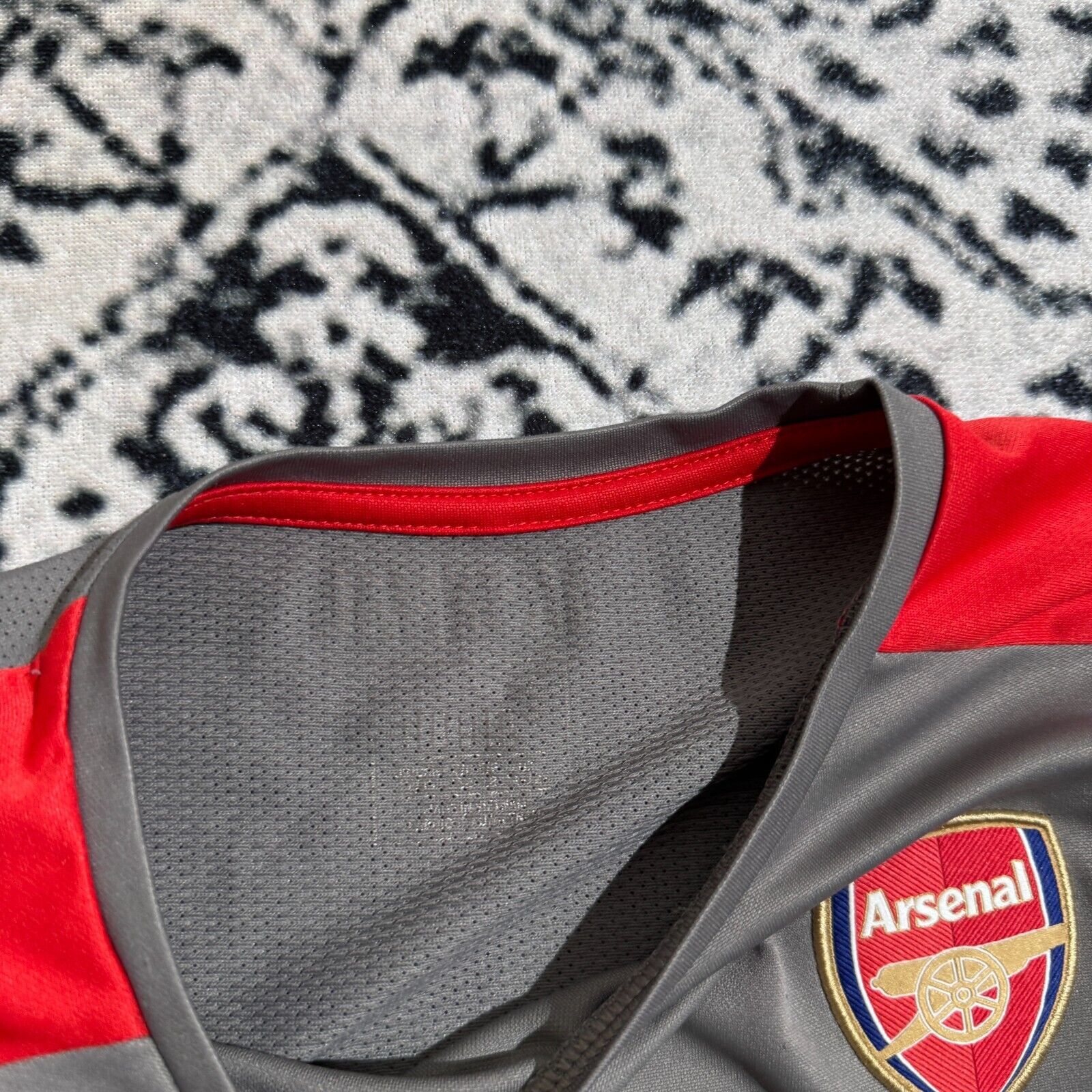 Puma × Vintage Vintage Puma Gray Polyester Jersey T-Shirt Size XS Arsenal Size US XS / EU 42 / 0 - 5 Thumbnail