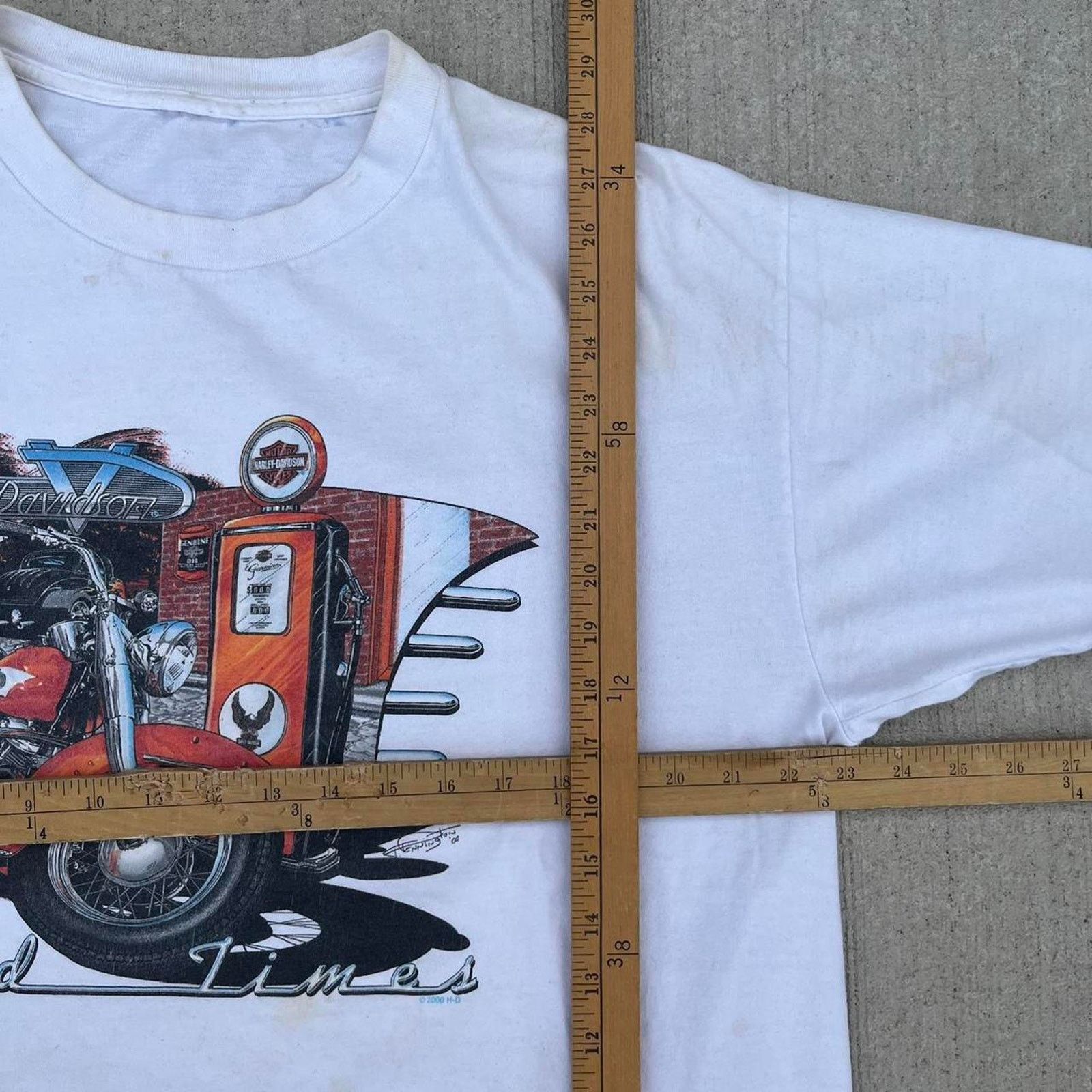 Harley Davidson Vintage harley davidson tshirt size Size US XL / EU 56 / 4 - 6 Thumbnail