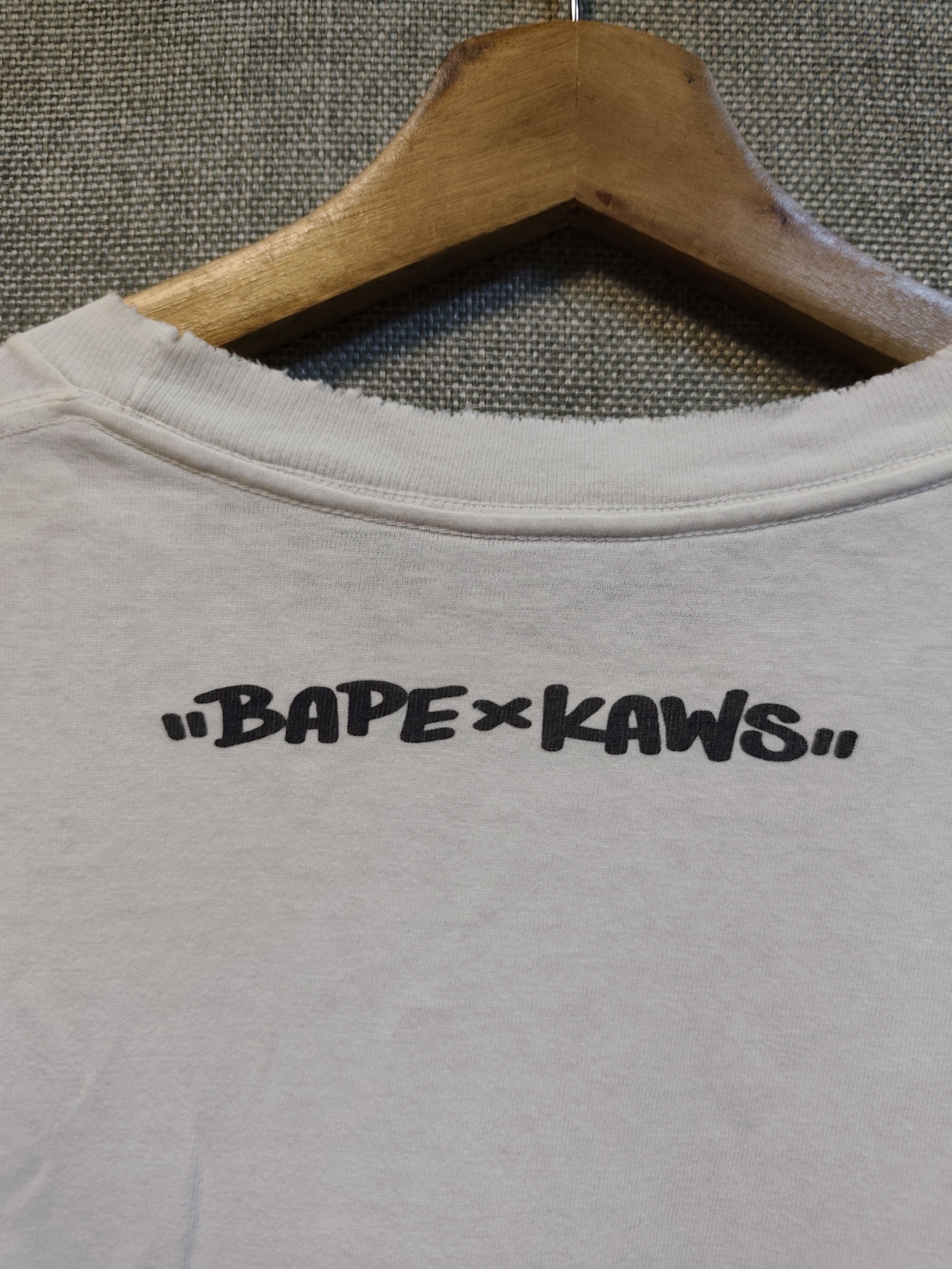 Bape × Kaws 2003 Bape x Kaws By Bathing Ape Tee Size US L / EU 52-54 / 3 - 4 Thumbnail