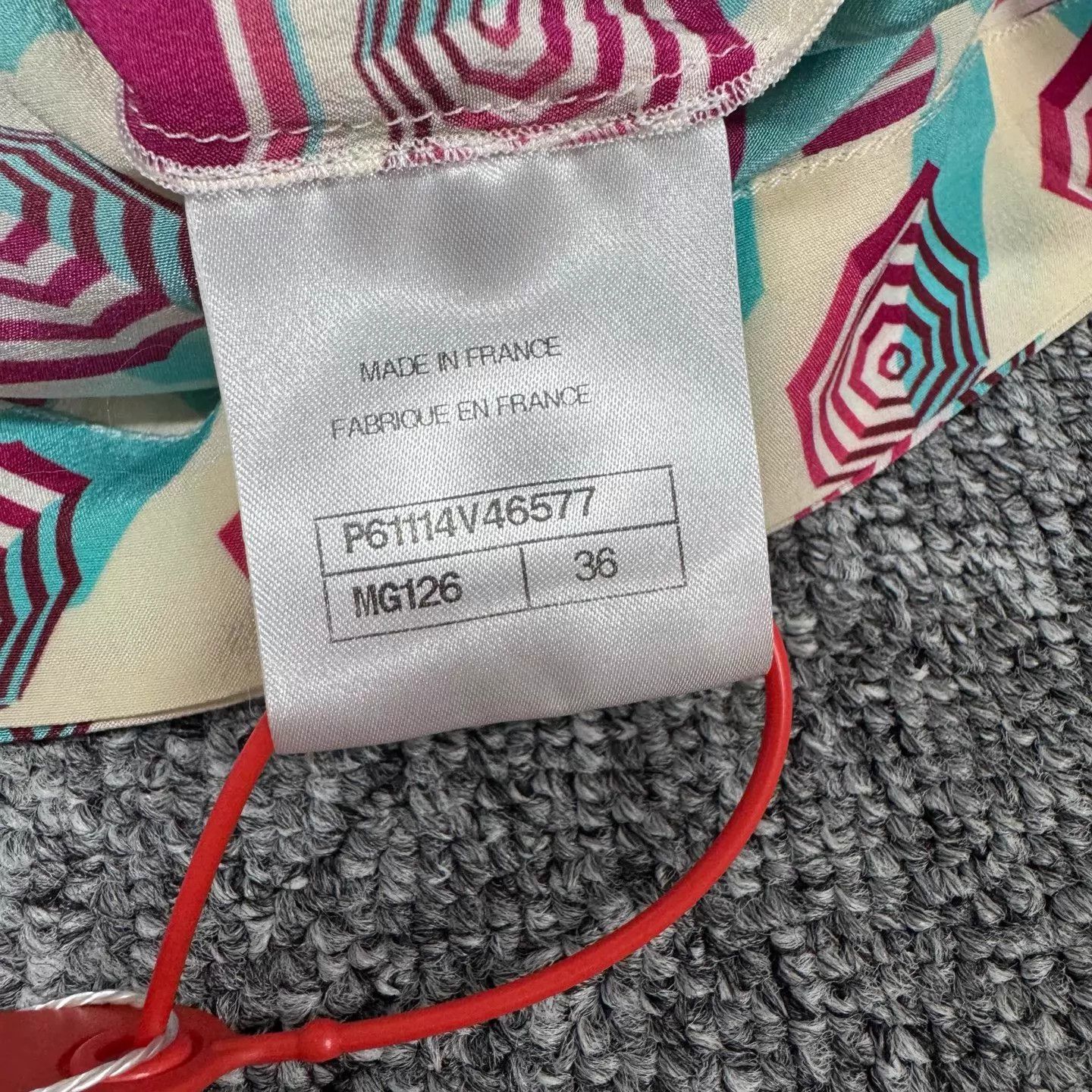 Chanel Chanel Beach Sun Umbrella Print Silk Dress Size 36 99 New Size XS / US 0-2 / IT 36-38 - 6 Thumbnail