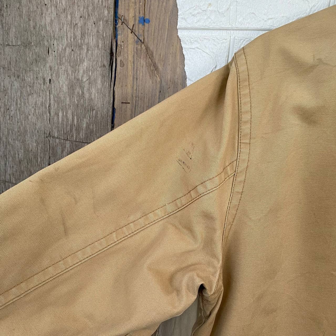American Eagle Outfitters × Vintage Y2k American Eagle Outfitters Distressed Tan Jacket Size US M / EU 48-50 / 2 - 8 Thumbnail