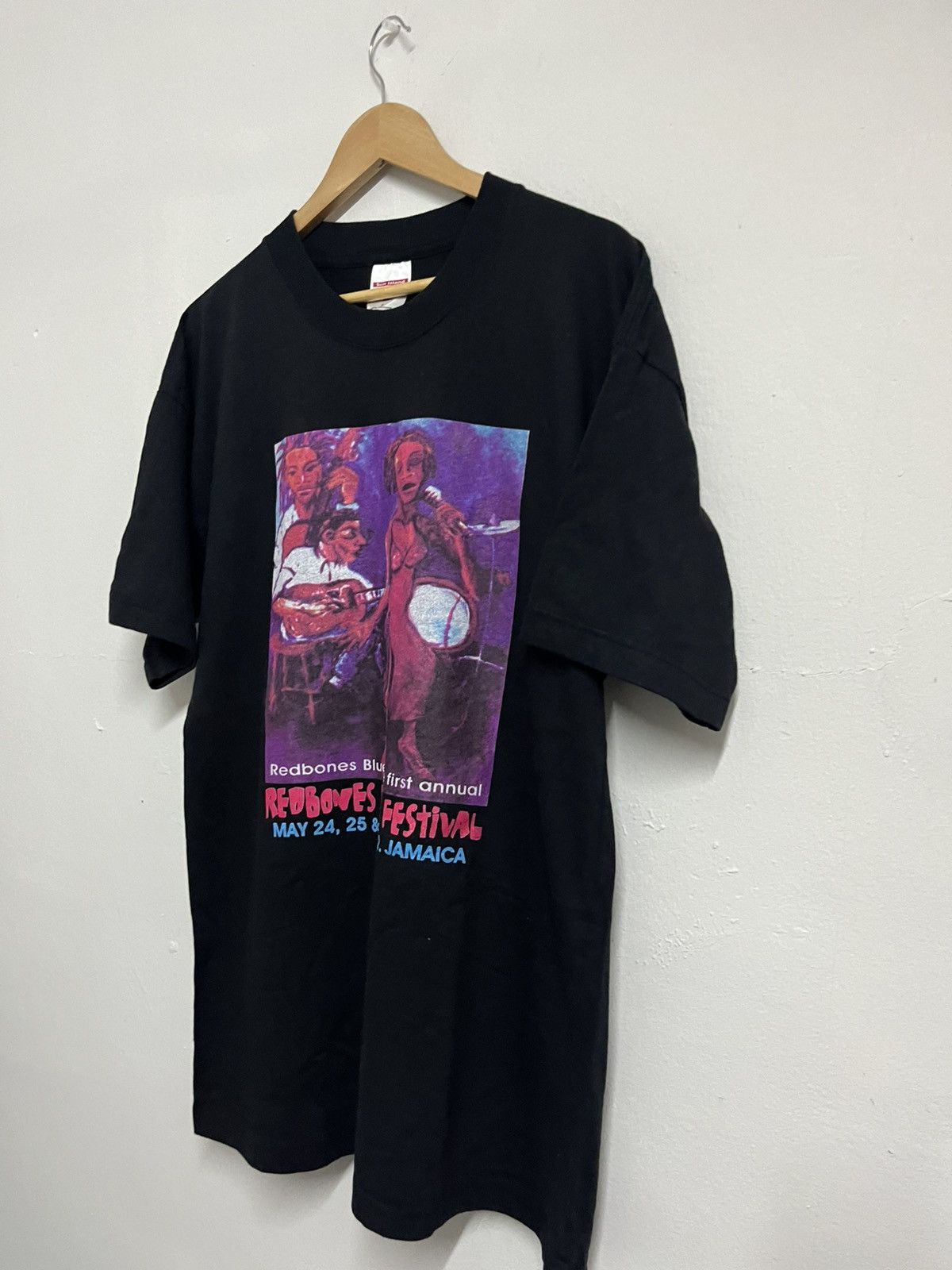Rap Tees 💥Offer💥Vintage 2002 Redbones Blues Fest Black History Tees Size US L / EU 52-54 / 3 - 3 Thumbnail