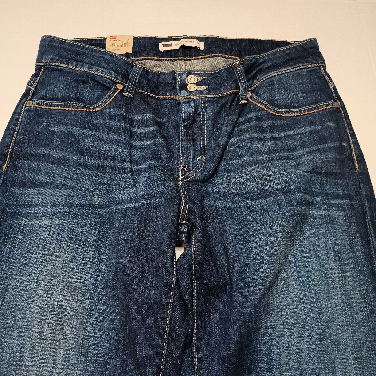 Levi's Levi's 529 Jeans Women's 12 M / 31x32 Curvy Bootcut Blue Size 34" / US 12 / IT 48 - 4 Thumbnail