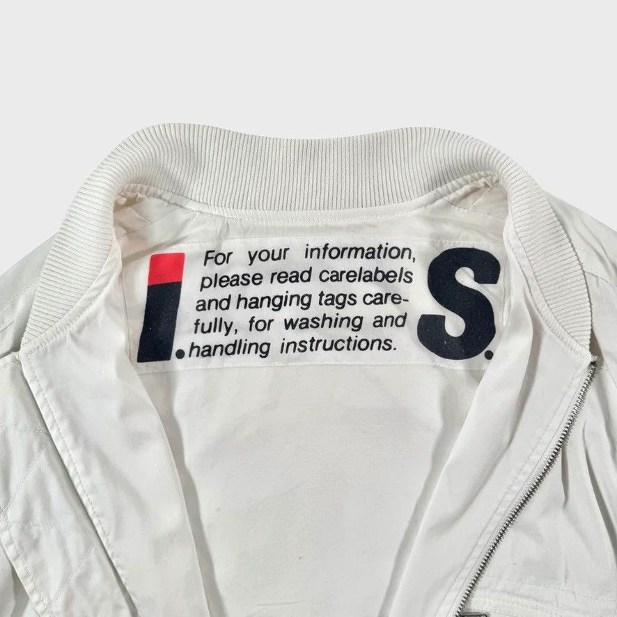 Issey Miyake Issey Miyake Tsumori Chisato vintage Carelabels White Bomber Size US L / EU 52-54 / 3 - 5 Thumbnail