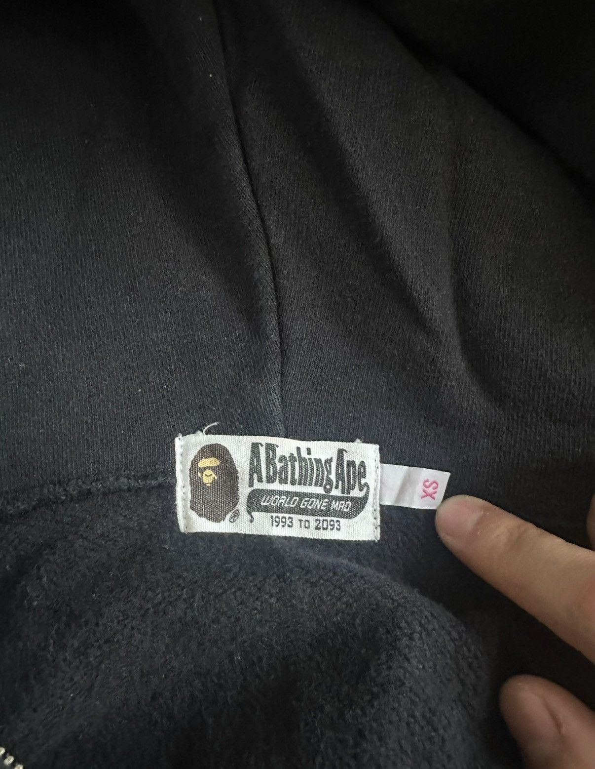 Bape BAPE Shark Head Color Block Hoodie K5 Size US XS / EU 42 / 0 - 3 Thumbnail