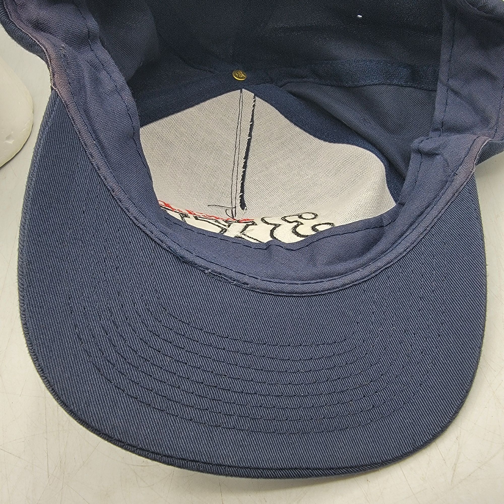 Otto Bell Cobra 3XL Dark Blue Adjustable Baseball Hat Otto Cap Ca Size ONE SIZE - 8 Thumbnail
