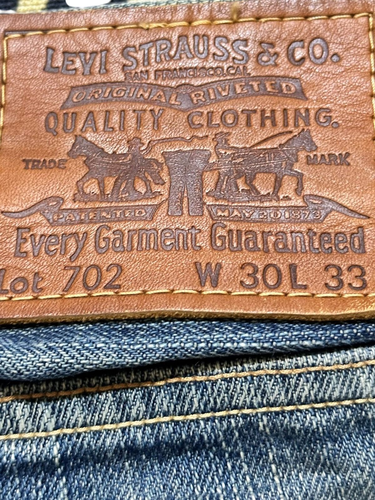 Levi's Vintage Clothing Vintage Levi’s 702 Mudwash Faded Distressed Denim Size US 30 / EU 46 - 6 Thumbnail