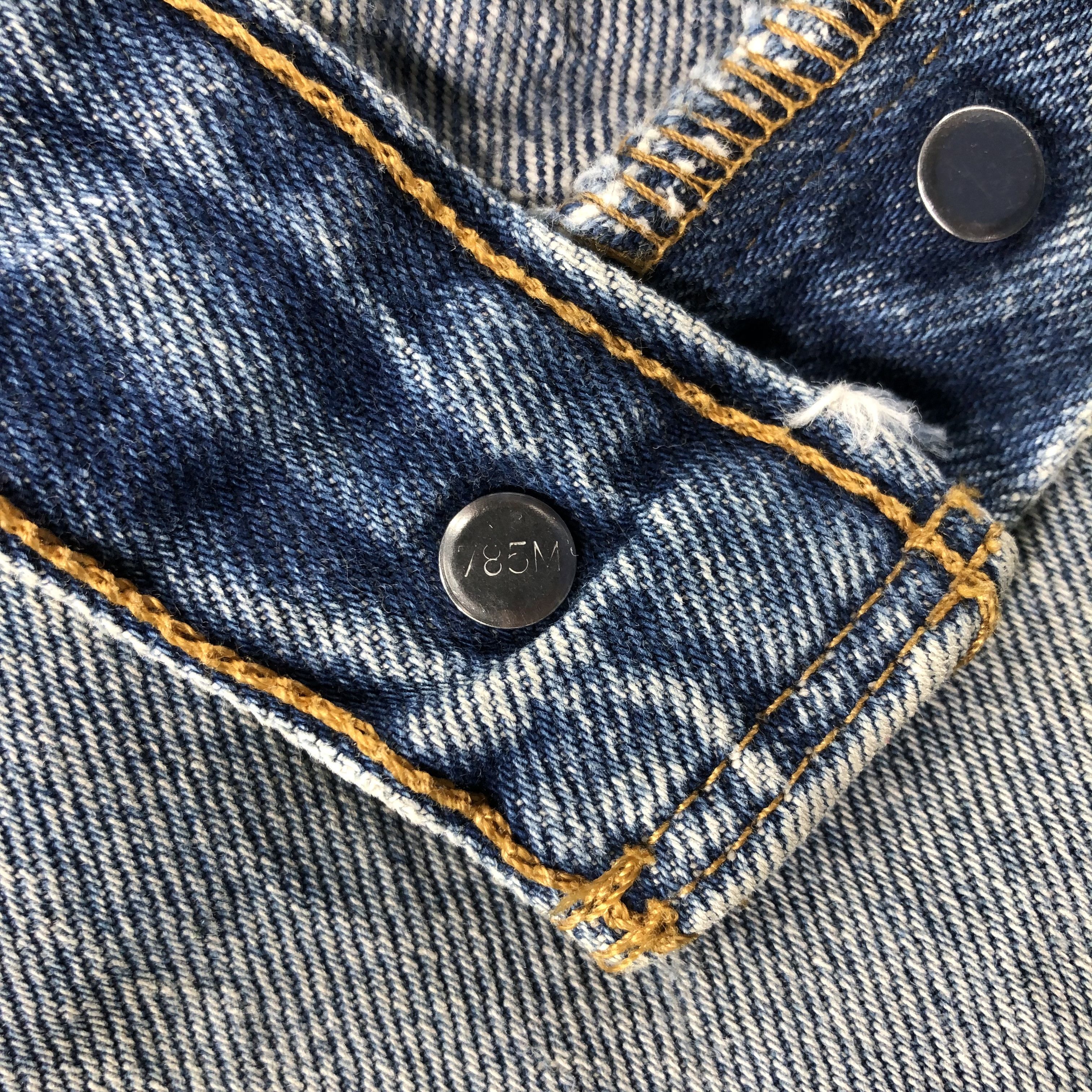 Levi's Vintage Blue Wash Levis 501 Jeans-J2510 Size US 34 / EU 50 - 13 Thumbnail