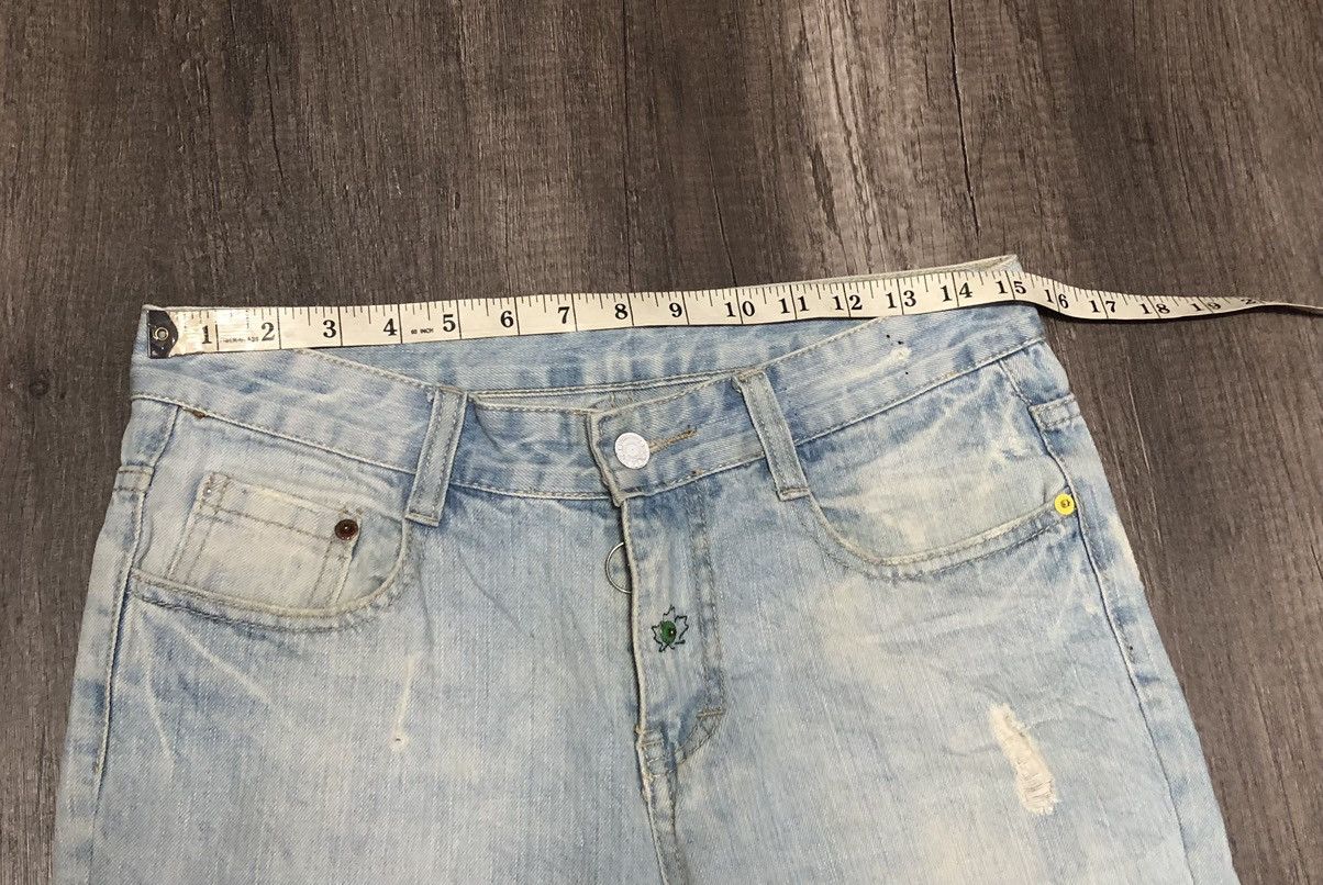 Designer × Dsquared2 × Vintage DSQUARED2 DISTRESSED DENIM JEANS Size US 30 / EU 46 - 4 Thumbnail