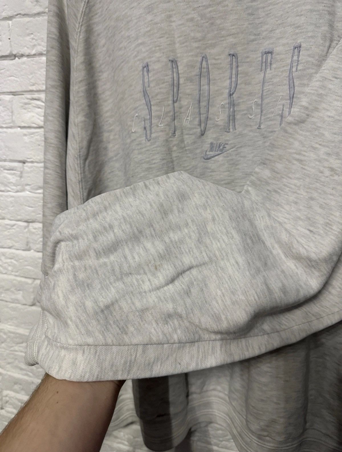 Nike Nike Vintage 80`s Rare Sweatshirt Sports Classic Oversized Size US XL / EU 56 / 4 - 6 Thumbnail