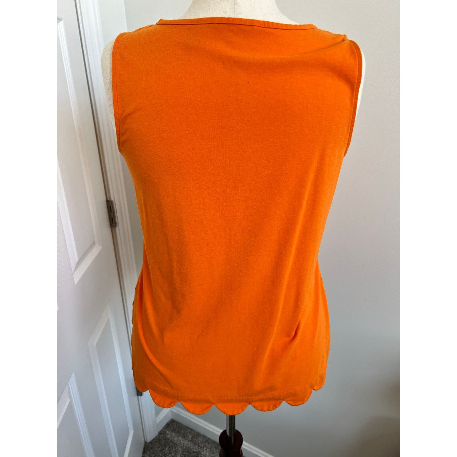 Isaac Mizrahi Isaac Mizrahi Live Sleeveless Tie Front Blouse Large Size L / US 10 / IT 46 - 5 Thumbnail