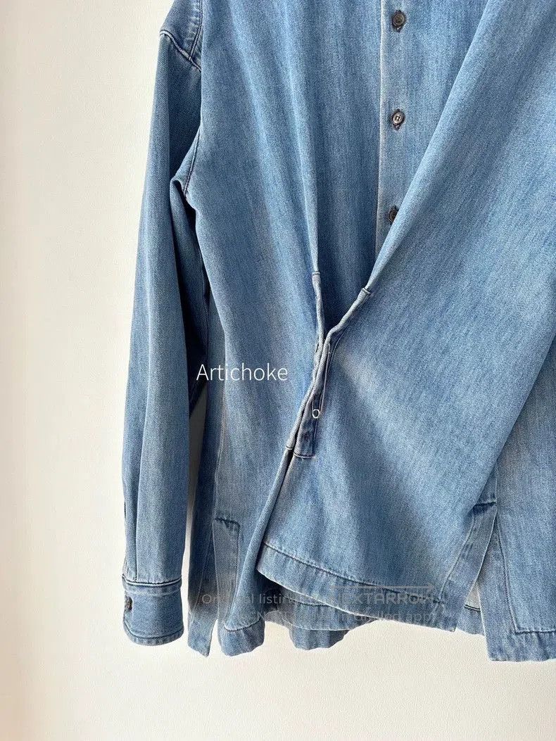 Dries Van Noten Dries Van Noten Denim Shirt 24aw. Size US L / EU 52-54 / 3 - 2 Thumbnail