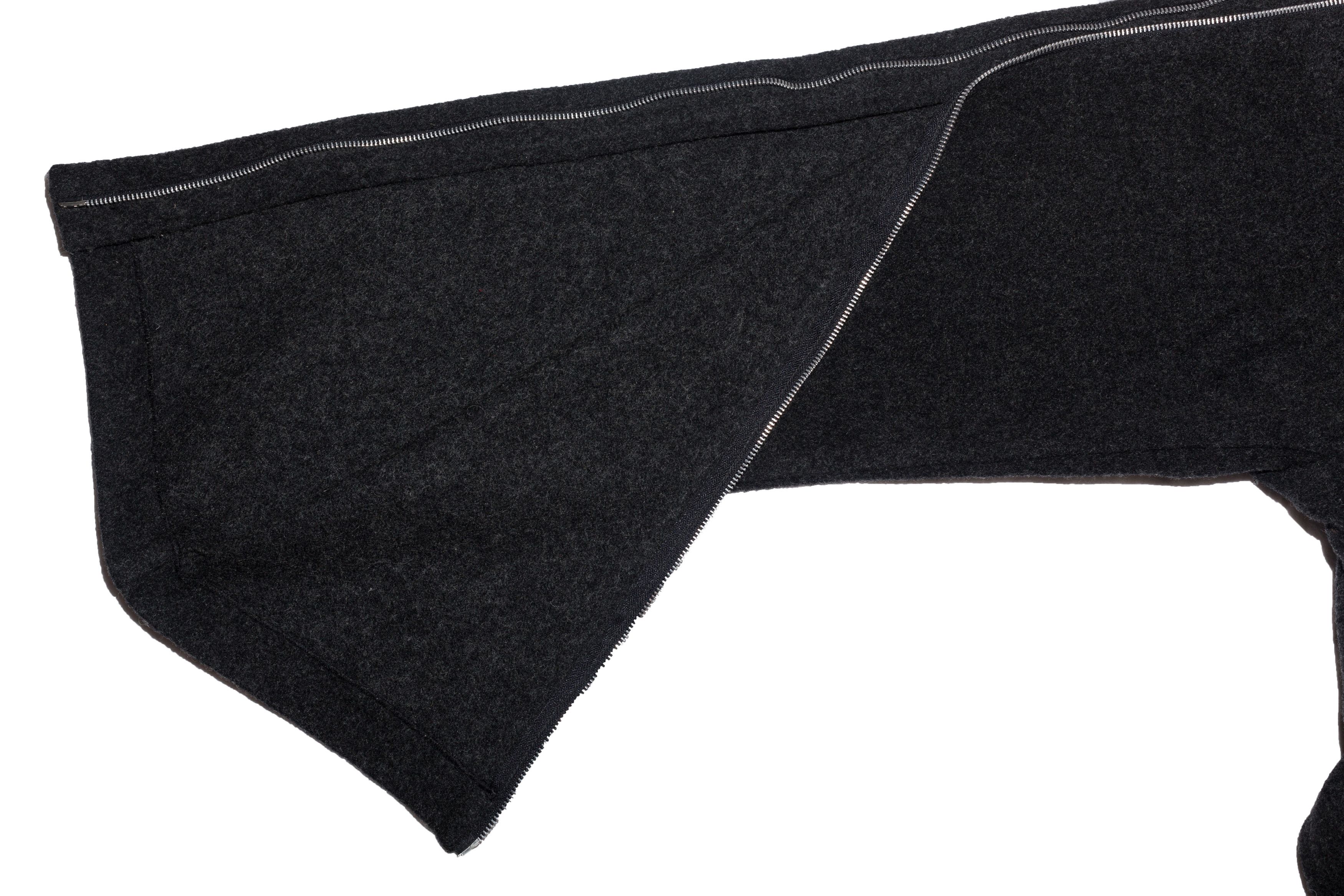 Other HEAVY WOOL FULL SIDE ZIP TROUSERS Size US 30 / EU 46 - 6 Thumbnail