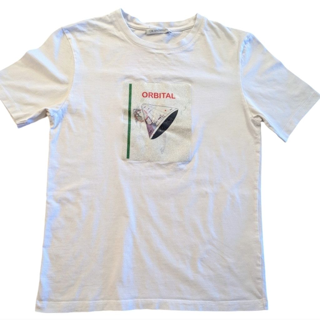 JW Anderson JW Anderson - Orbital - White, 100% Cotton, Unisex Shirt, XS Size US XS / EU 42 / 0 - 2 Thumbnail