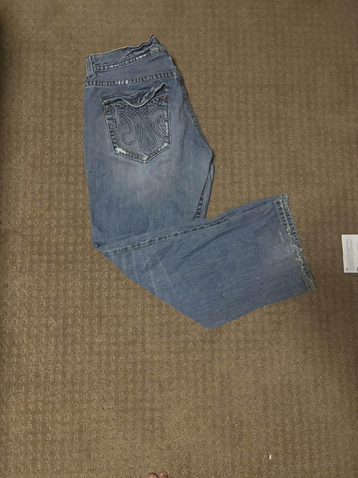 Mek Denim × Vintage Mek denim jeans Size US 38 / EU 54 - 4 Thumbnail