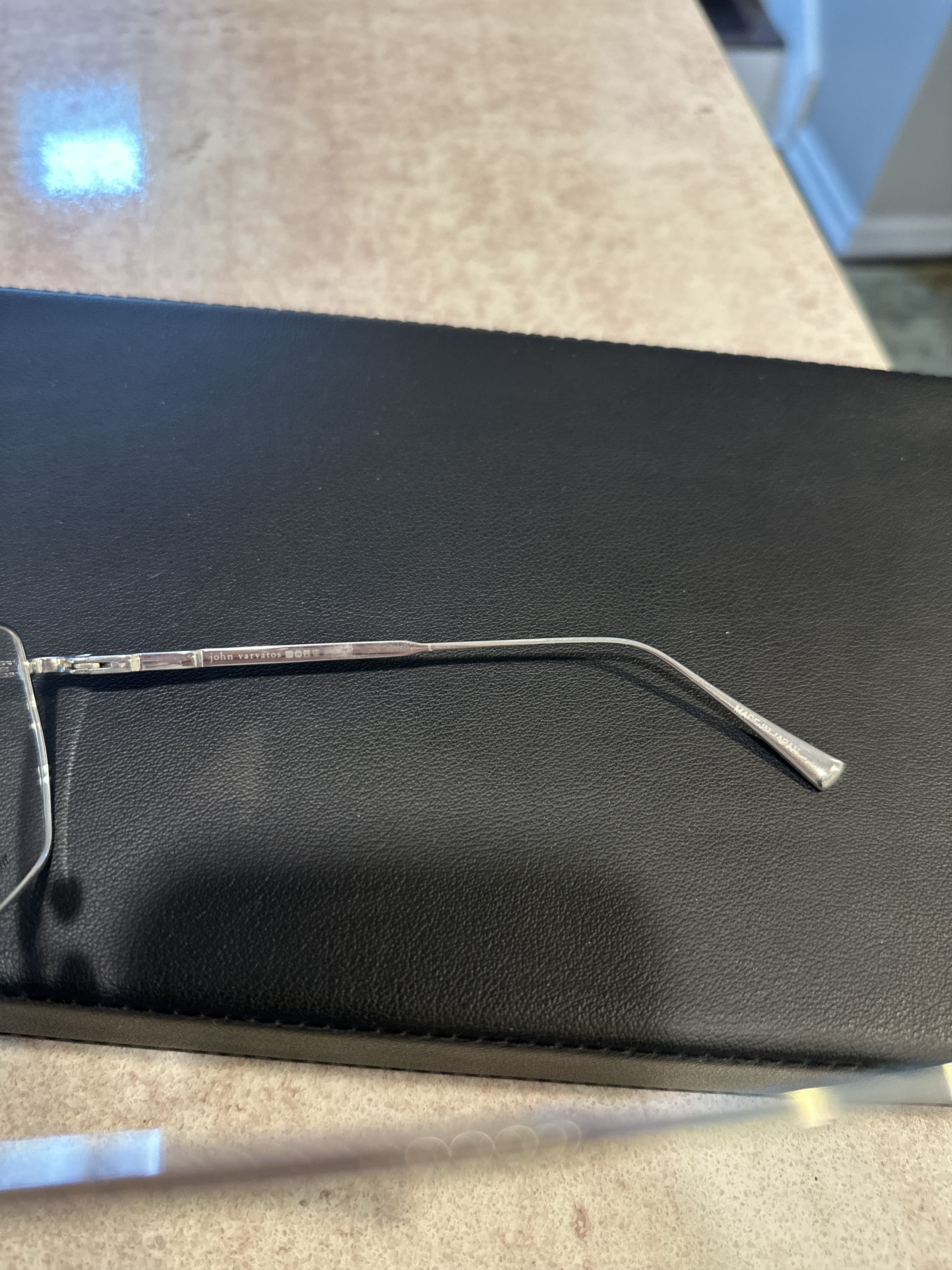 John Varvatos VJV190 51-17-145 Silver Glasses Size ONE SIZE - 6 Thumbnail