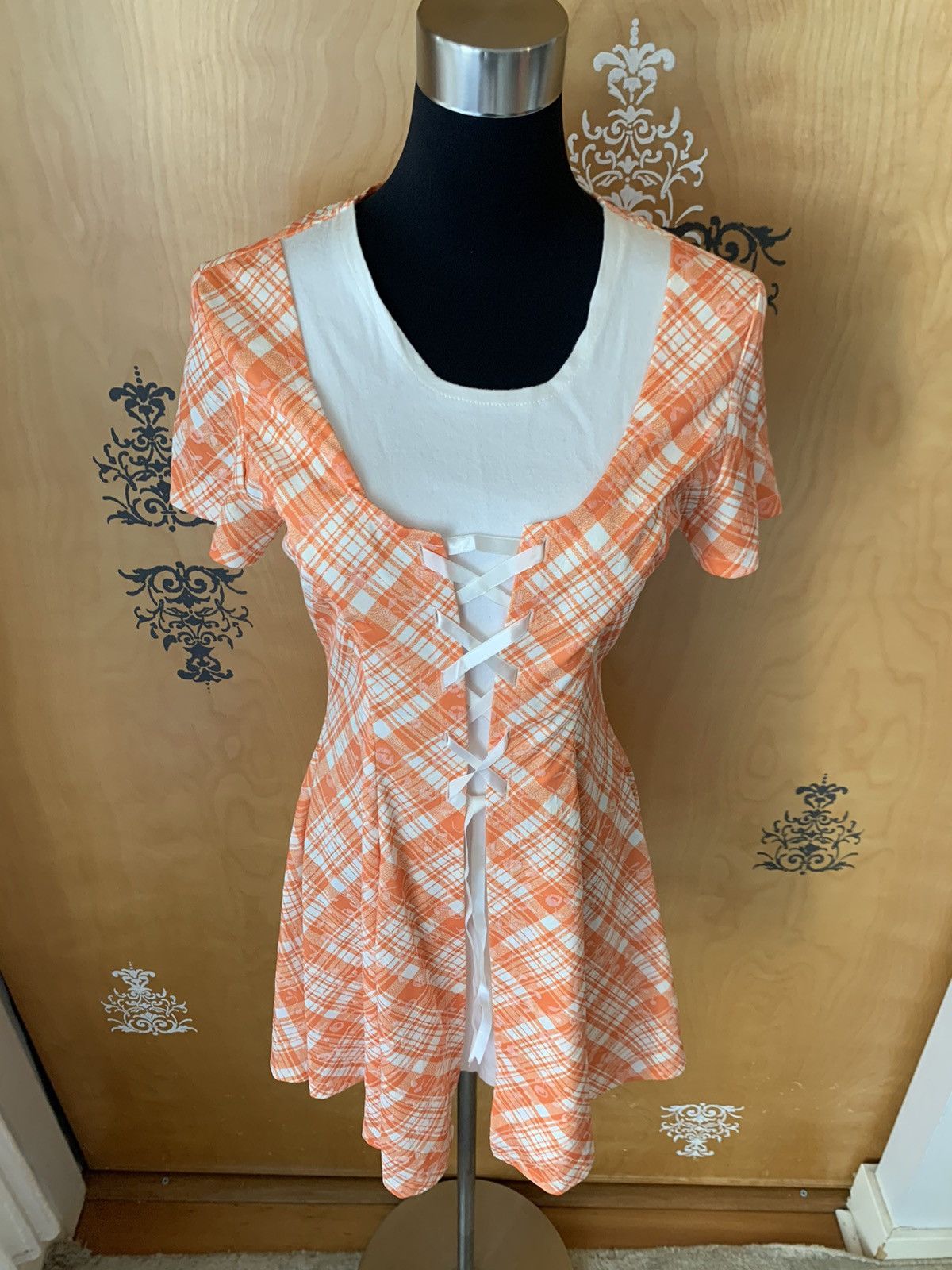 Vintage Vintage 90s Mini Summer Dress Japan Designer Size S / US 4 / IT 40 - 2 Thumbnail