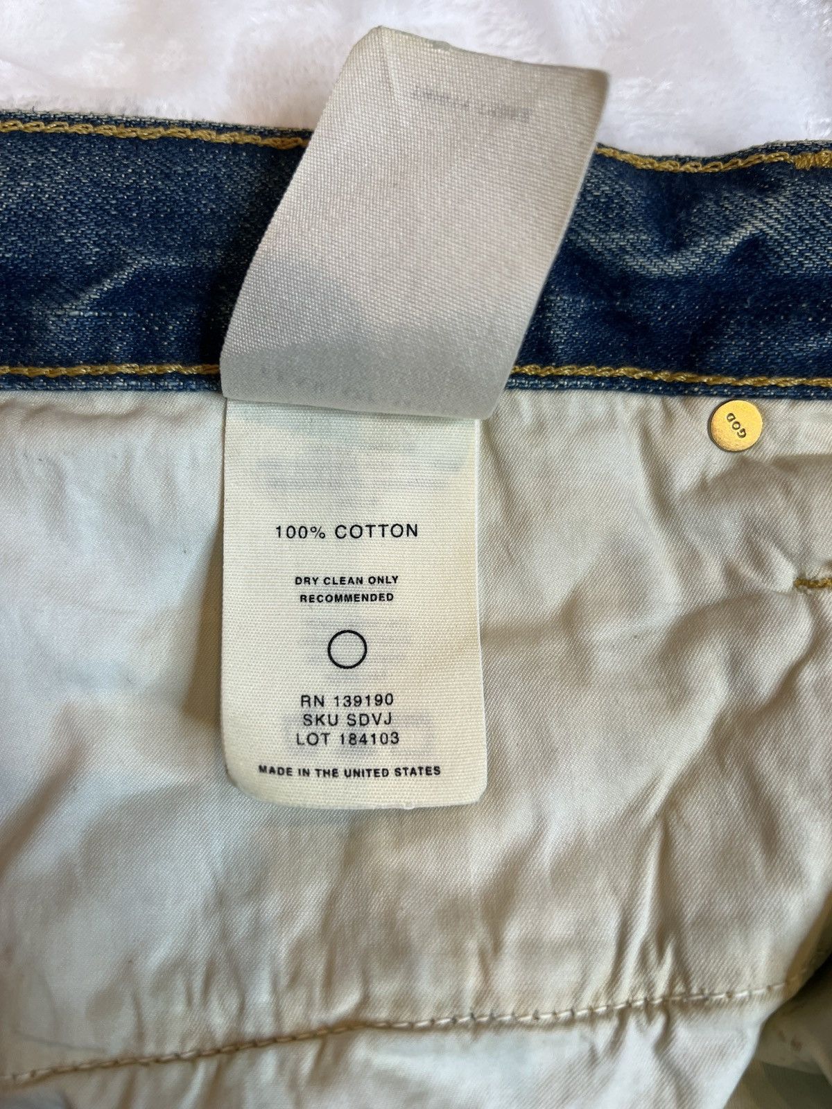 Fear of God Fear of God Denim Jeans. Relaxed Fit Size US 33 - 15 Thumbnail