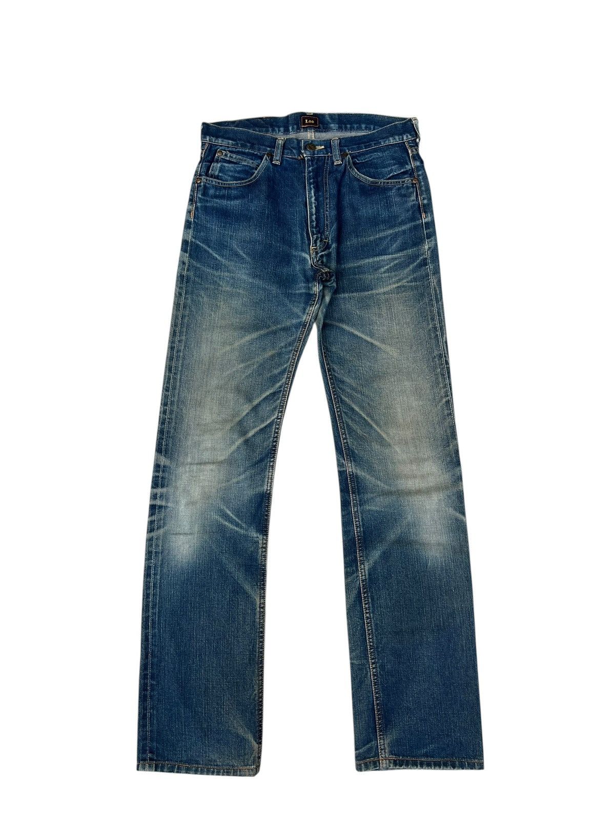 Lee Vintage Lee Sanforized Distressed Mud Denim Selvedge Jeans Size US 30 / EU 46 - 1 Thumbnail