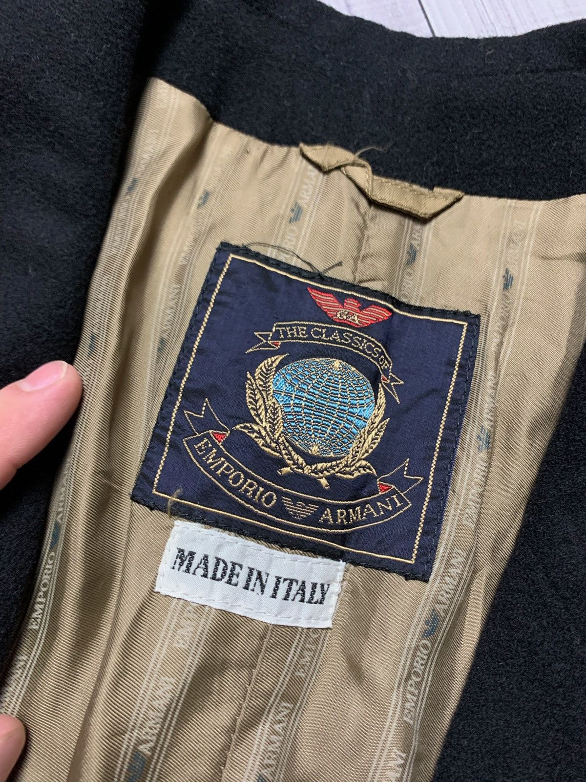 Armani × Emporio Armani Emporio Armani vintage blazer rare Size S jacket Size 36S - 5 Thumbnail