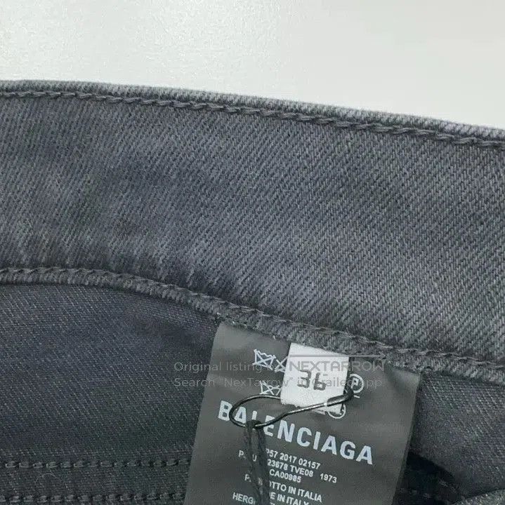 Balenciaga Balenciaga Versatile Black Denim Pants. Size US 36 / EU 52 - 7 Thumbnail