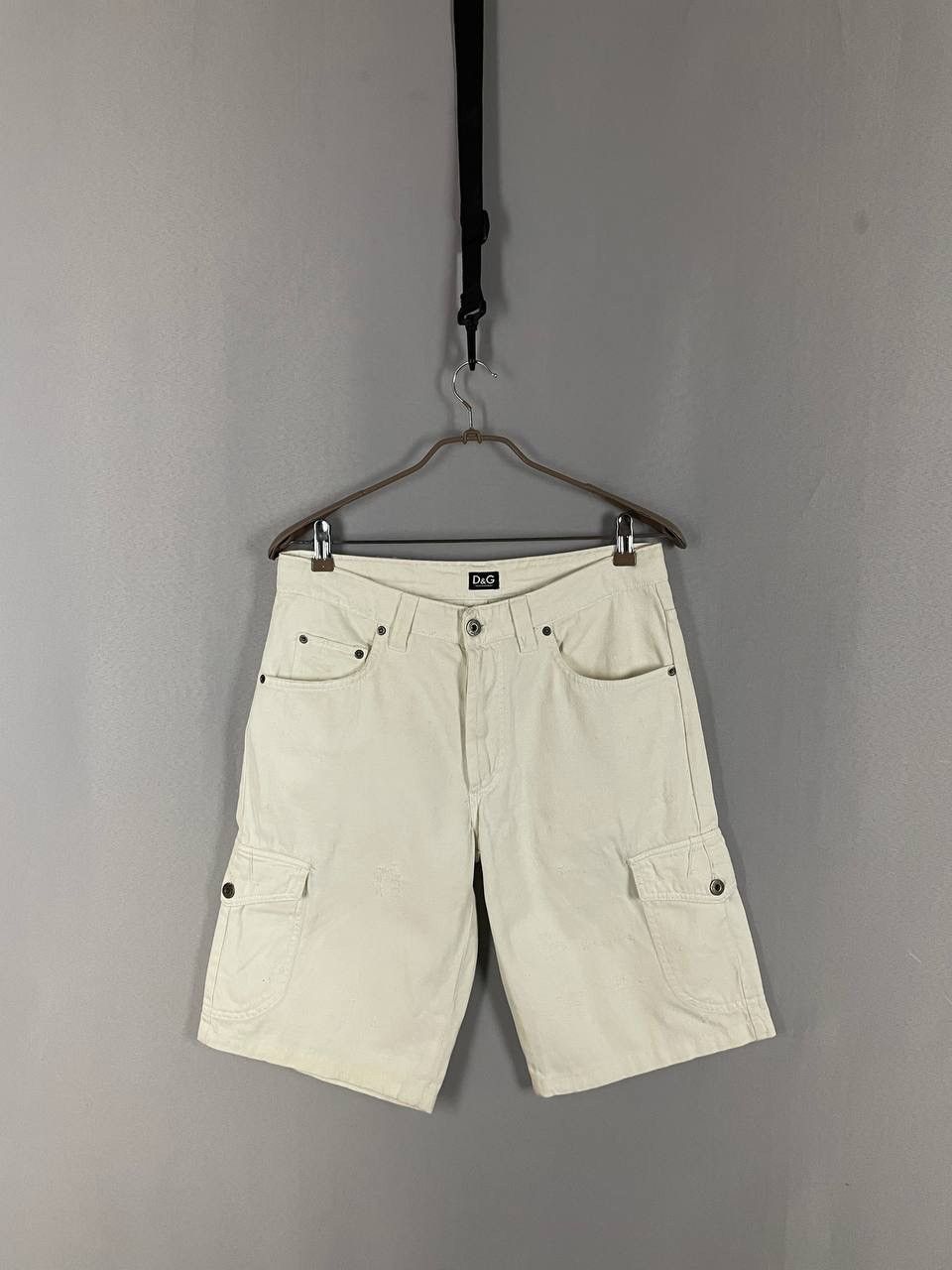 Dolce & Gabbana Dolce&Gabbana Shorts Denim White Size US 33 - 2 Thumbnail