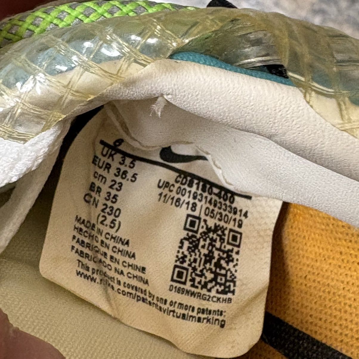 Nike × Off-White Nike X Off-White Waffle Racer Vivid Sky Size 6 Size US 6 / IT 36 - 9 Thumbnail