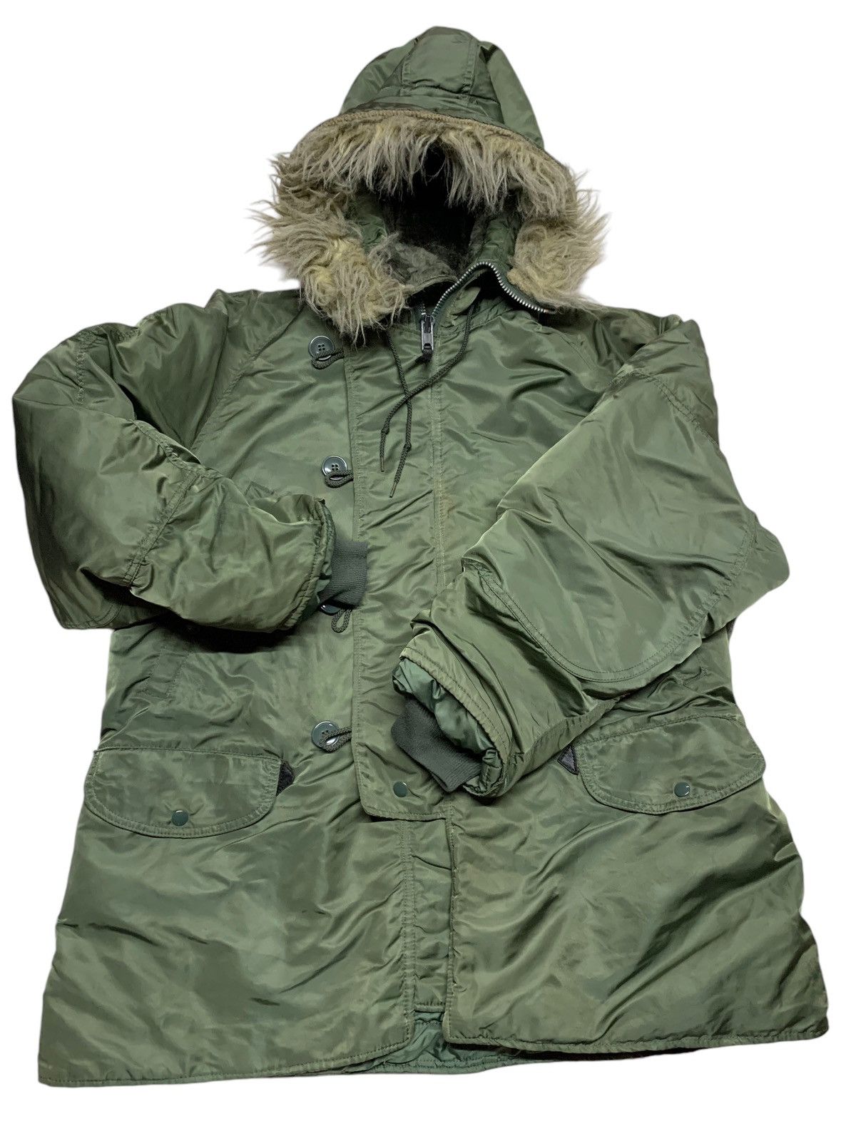 Alpha Industries ALPHA INDUSTRIES KNOX ARMORY SAGA GREEN PARKA JACKET Size US XXL / EU 58 / 5 - 1 Thumbnail