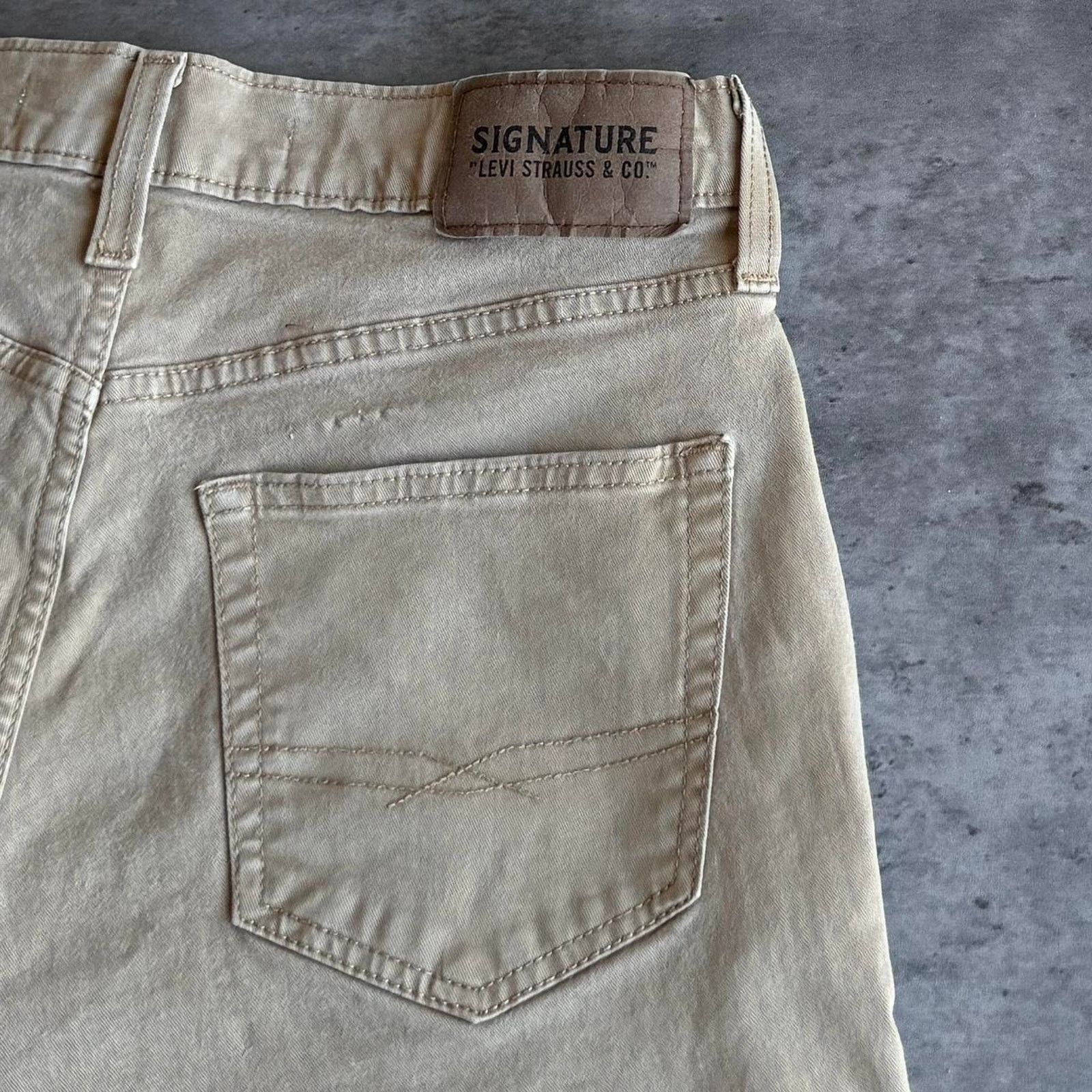 Levi's × Levi's Vintage Clothing Levi’s Athletic Tan Essential Casual Jeans Size US 29 - 3 Thumbnail