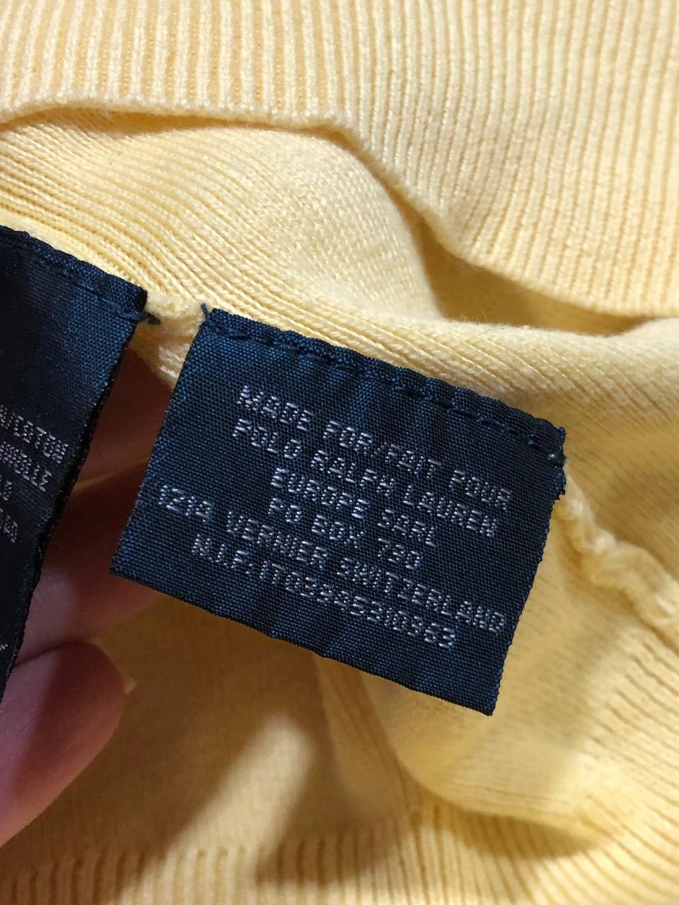 Polo Ralph Lauren Vintage Polo Ralph Lauren 100% Cotton Sweater Size US L / EU 52-54 / 3 - 3 Thumbnail