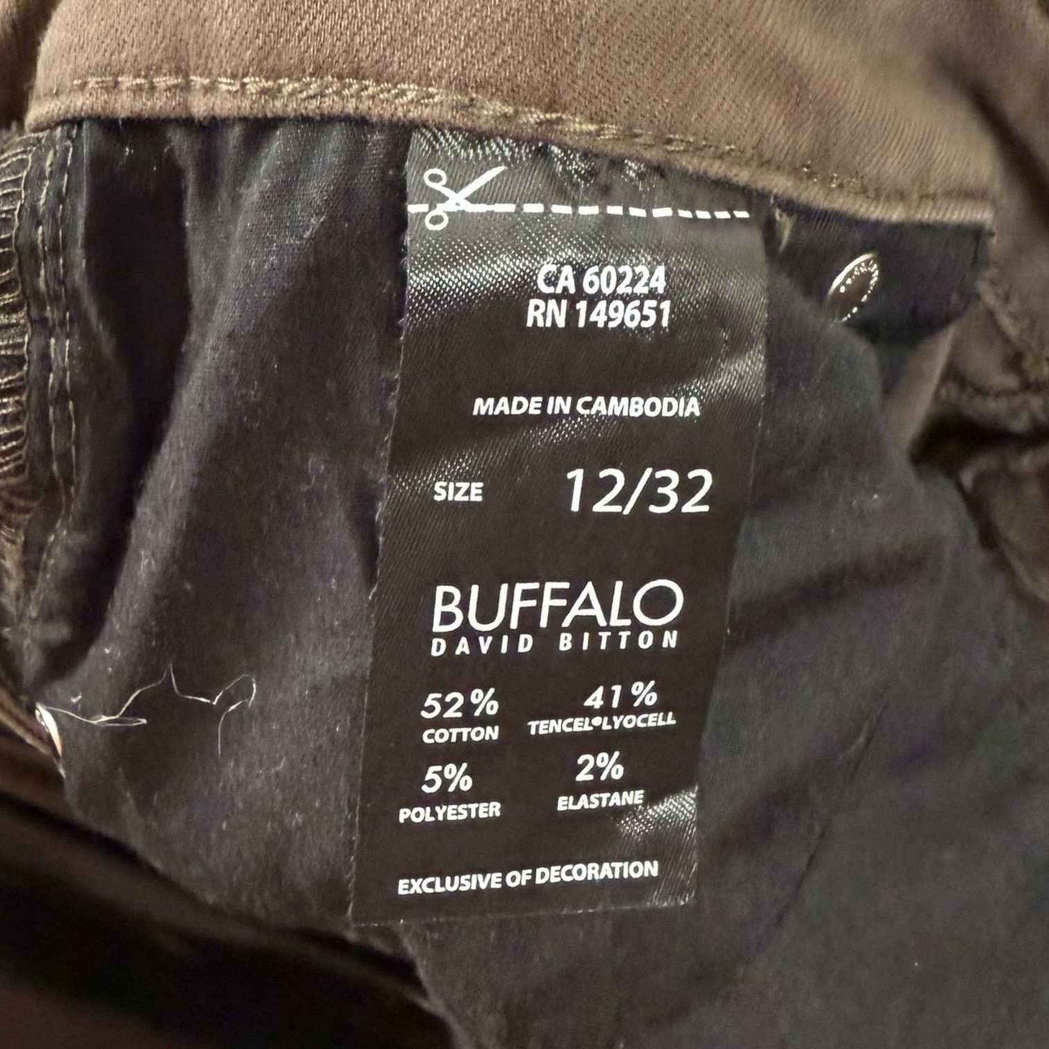 Buffalo David Bitton Buffalo David Bitton Hanna High Rise Women's 12/32 Skinny Size 32" / US 10 / IT 46 - 5 Thumbnail