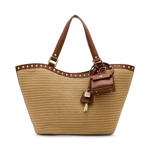 Steve Madden Steve Madden Agulla Large Tote Bag Cognac / Brown Size ONE SIZE - 1 Thumbnail