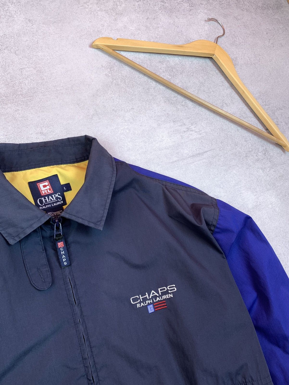 Polo Ralph Lauren Ralph Lauren CHAPS Vintage Zip Jacket Mens Size L Size US L / EU 52-54 / 3 - 5 Thumbnail