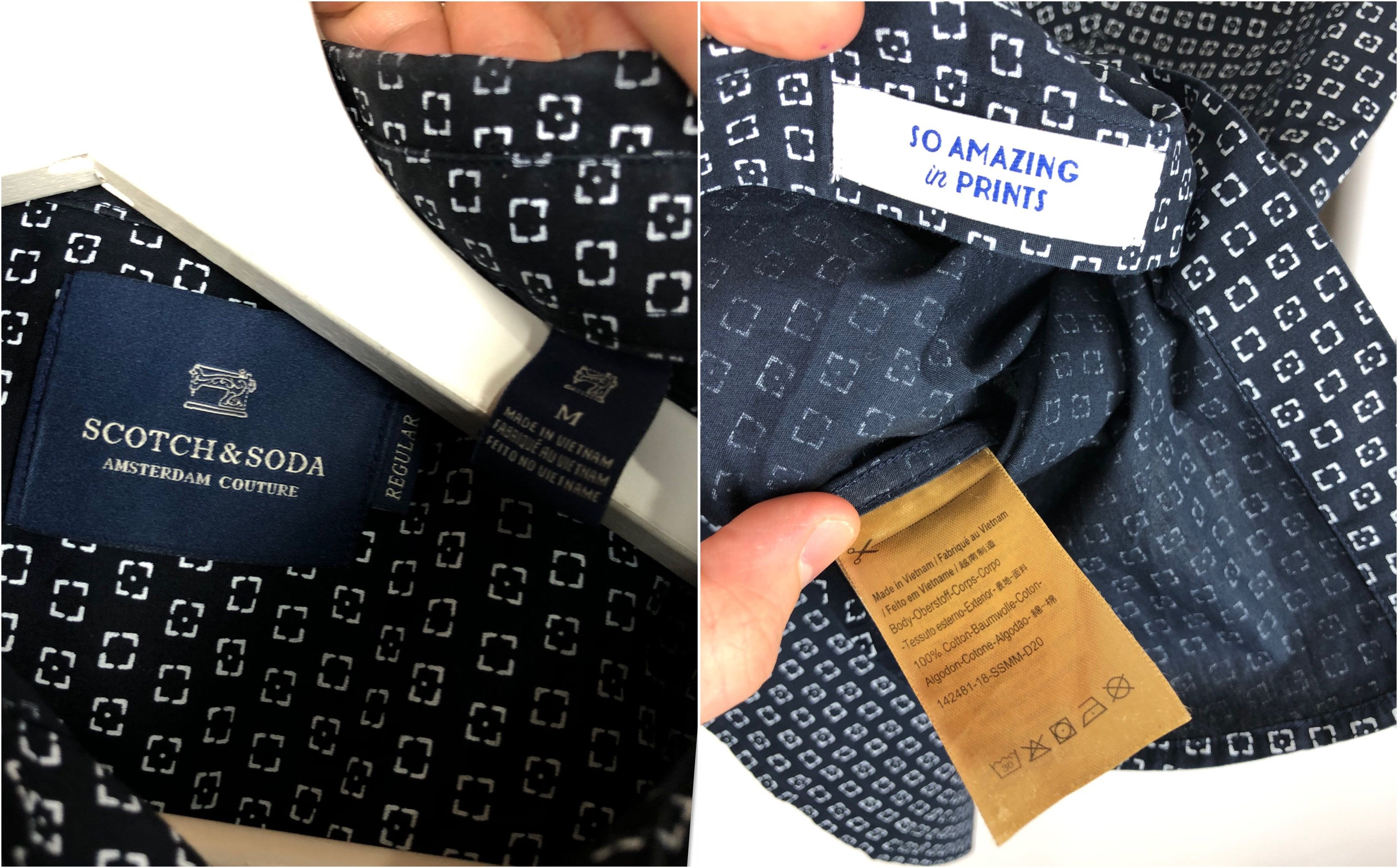 Scotch & Soda Scotch & Soda Amsterdam Couture Shirt Amazing Print size M Size US M / EU 48-50 / 2 - 9 Thumbnail