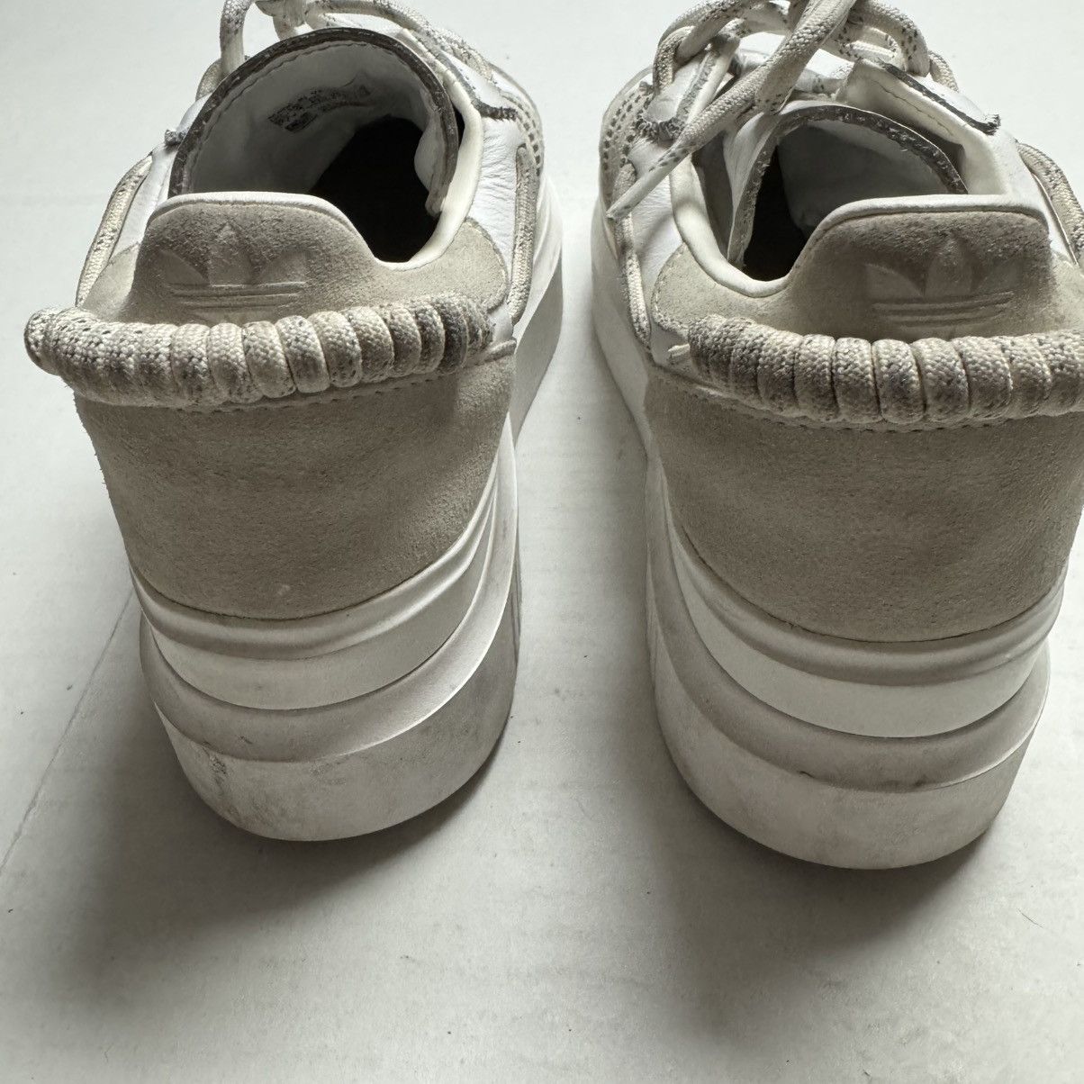 Adidas × Ivy Park adidas x Ivy Park Super Sleek White Gary Platform Sneakers Size US 10.5 / IT 40.5 - 6 Thumbnail