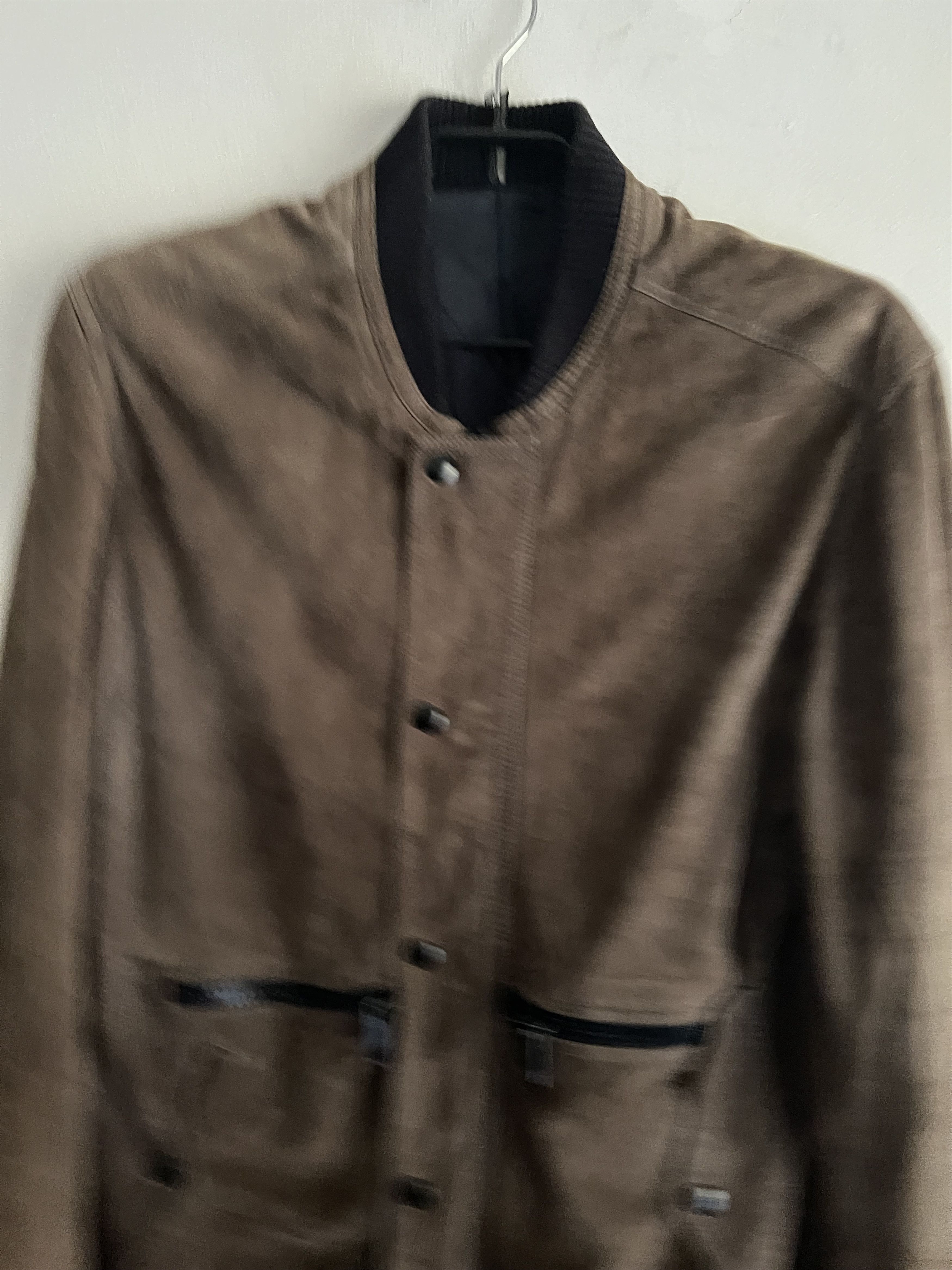 Dior × Hedi Slimane Suede Bomber Jacket Size US M / EU 48-50 / 2 - 9 Thumbnail